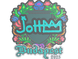 Sticker | jottAAA (Embroidered) | Budapest 2025