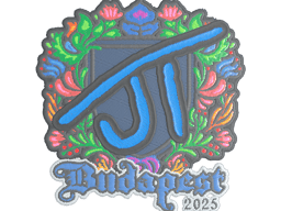 Sticker | JT (Embroidered) | Budapest 2025