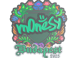Sticker | m0NESY (Embroidered) | Budapest 2025