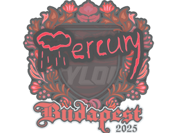 Sticker | Mercury | Budapest 2025