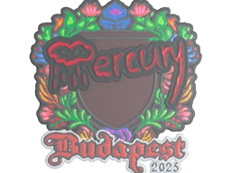 Sticker | Mercury (Embroidered) | Budapest 2025