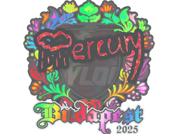 Sticker | Mercury (Holo) | Budapest 2025