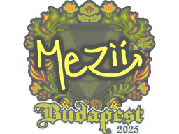 Sticker | mezii | Budapest 2025