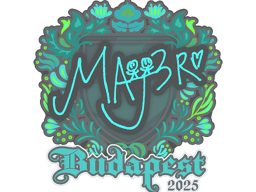 Sticker | MAJ3R | Budapest 2025