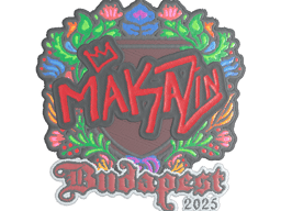 Sticker | Maka (Embroidered) | Budapest 2025