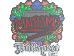Sticker | malbsMd (Embroidered) | Budapest 2025