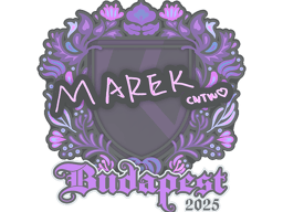 Sticker | Marek | Budapest 2025