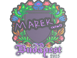 Sticker | Marek (Embroidered) | Budapest 2025