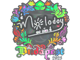 Sticker | molodoy (Holo) | Budapest 2025