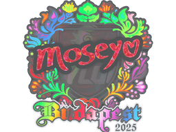 Sticker | Moseyuh (Holo) | Budapest 2025