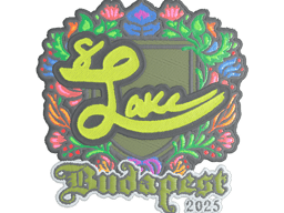 Sticker | Lake (Embroidered) | Budapest 2025