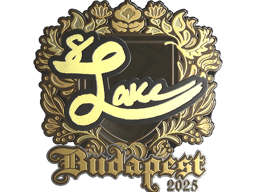 Sticker | Lake (Gold) | Budapest 2025