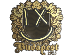 Sticker | lux (Gold) | Budapest 2025