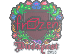 Sticker | frozen (Embroidered) | Budapest 2025