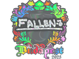 Sticker | FalleN (Holo) | Budapest 2025