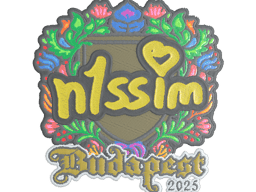 Sticker | n1ssim (Embroidered) | Budapest 2025