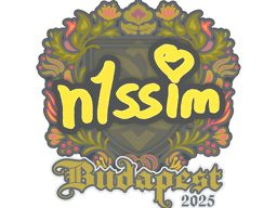 Sticker | n1ssim | Budapest 2025