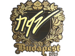 Sticker | NQZ (Gold) | Budapest 2025