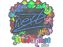 Sticker | NertZ (Holo) | Budapest 2025