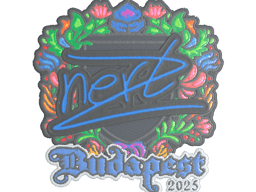 Sticker | NertZ (Embroidered) | Budapest 2025