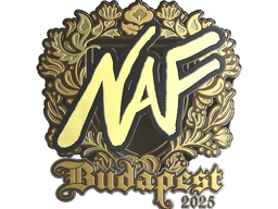 Sticker | NAF (Gold) | Budapest 2025