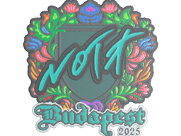 Sticker | nota (Embroidered) | Budapest 2025