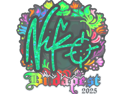 Sticker | NiKo (Holo) | Budapest 2025