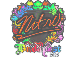 Sticker | nitr0 (Holo) | Budapest 2025