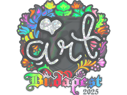 Sticker | arT (Holo) | Budapest 2025