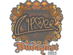 Sticker | Cypher | Budapest 2025