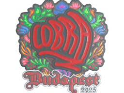 Sticker | cobra (Embroidered) | Budapest 2025