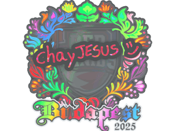 Sticker | chayJESUS (Holo) | Budapest 2025