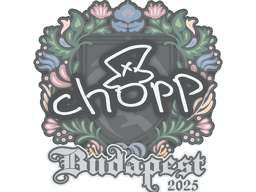 Sticker | chopper | Budapest 2025