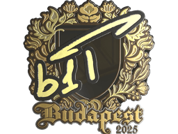 Sticker | b1t (Gold) | Budapest 2025