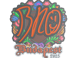 Sticker | br0 (Embroidered) | Budapest 2025