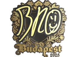 Sticker | br0 (Gold) | Budapest 2025