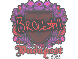 Sticker | Brollan | Budapest 2025