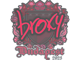 Sticker | broky | Budapest 2025