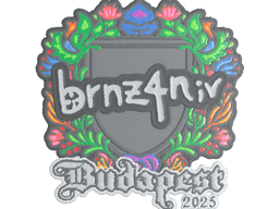 Sticker | brnz4n (Embroidered) | Budapest 2025