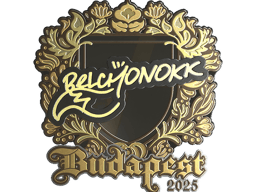 Sticker | BELCHONOKK (Gold) | Budapest 2025