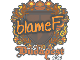 Sticker | blameF | Budapest 2025