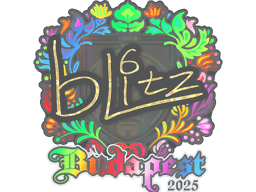 Sticker | bLitz (Holo) | Budapest 2025