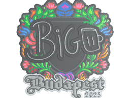 Sticker | biguzera (Embroidered) | Budapest 2025