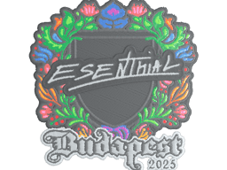 Sticker | esenthial (Embroidered) | Budapest 2025
