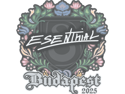 Sticker | esenthial | Budapest 2025
