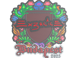 Sticker | Ex3rcice (Embroidered) | Budapest 2025