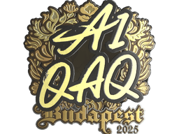 Sticker | EmiliaQAQ (Gold) | Budapest 2025