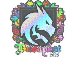 Sticker | Team Spirit (Holo) | Budapest 2025