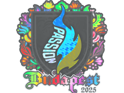 Sticker | Passion UA (Holo) | Budapest 2025