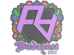 Sticker | Rare Atom (Embroidered) | Budapest 2025
